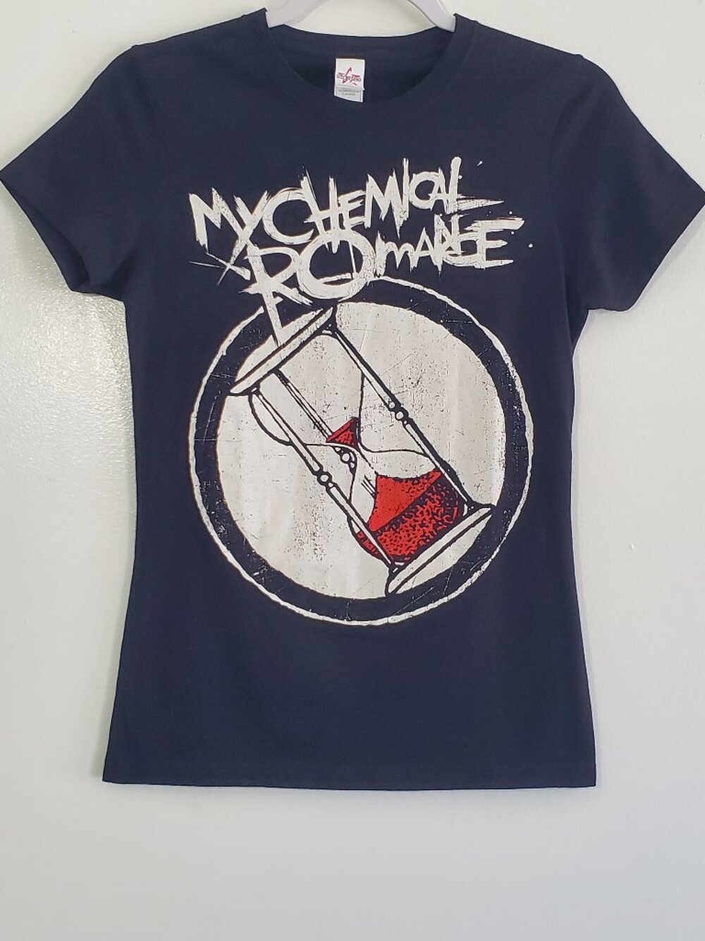 Official My Chemical Romance "Blood Hourglass" Skinny Fit Graphic Tee Size Small